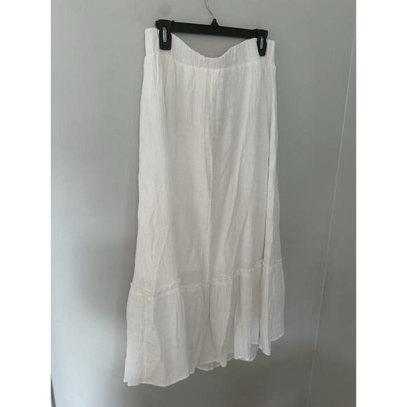 Women’s Wonderly Super Cute White Skirt with elastic waist Size PXL - Picture 2 of 5